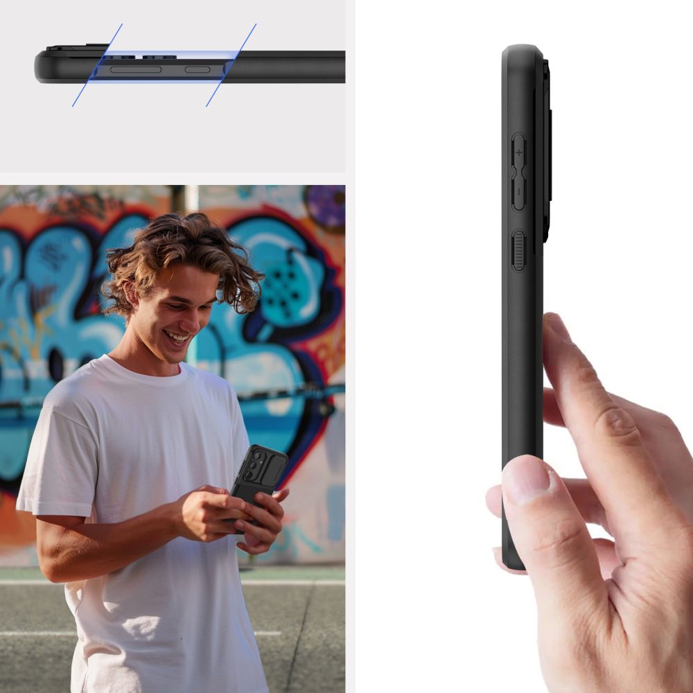 KRYT TECH-PROTECT VELAR CAM+ GALAXY A55 5G BLACK