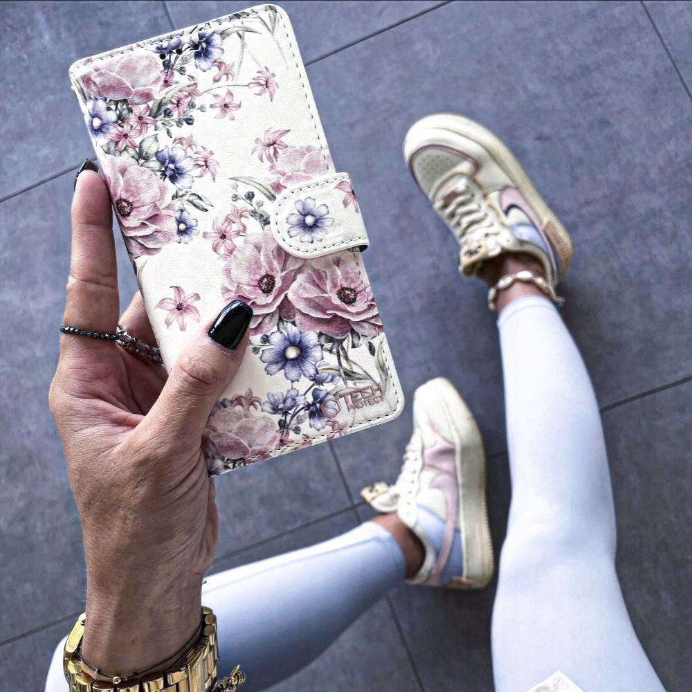 KRYT TECH-PROTECT WALLET GALAXY A16 4G / 5G BLOSSOM FLOWER