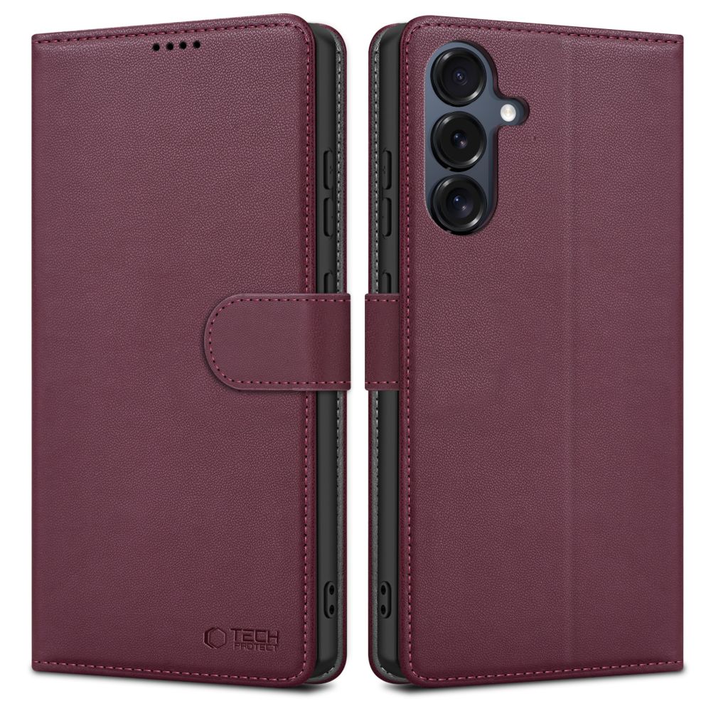  TECH-PROTECT WALLET GALAXY A16 4G / 5G MULBERRY