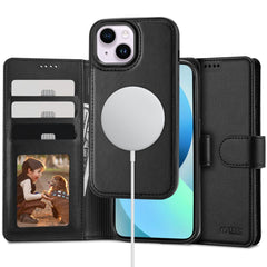 KNIŽKOVÝ KRYT TECH-PROTECT WALLET MAGSAFE IPHONE 13 BLACK