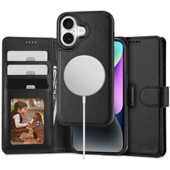 KRYT NA IPHONE 16 TECH-PROTECT WALLET MAGSAFE BLACK