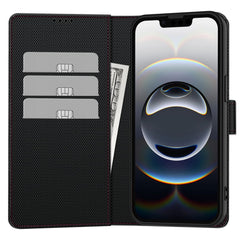 KRYT TECH-PROTECT WALLET RS GALAXY S25 BLACK/RED