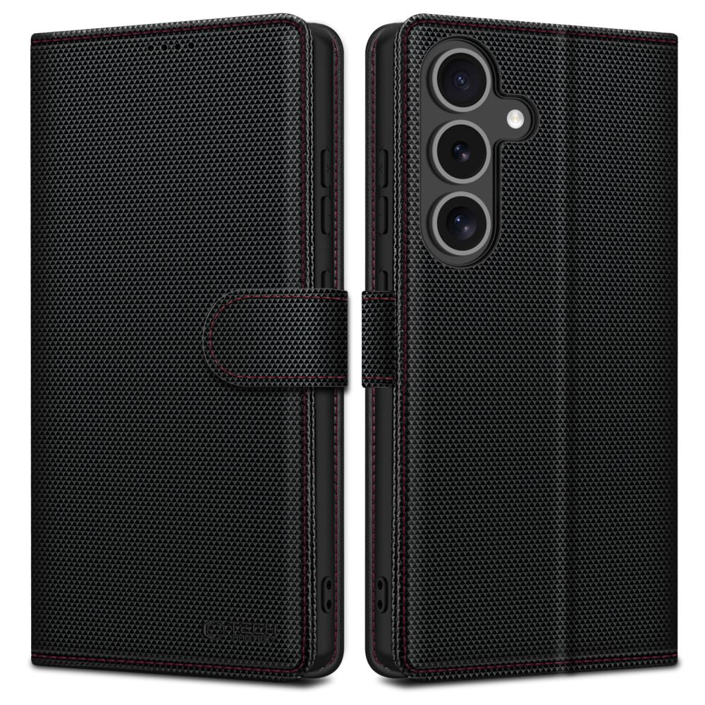KRYT TECH-PROTECT WALLET RS GALAXY S25 BLACK/RED
