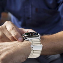 REMENIČ TEHNO-ŠTIT WEAVE PRO SAMSUNG GALAXY WATCH ULTRA (47 MM) BOJA KREDE BILA