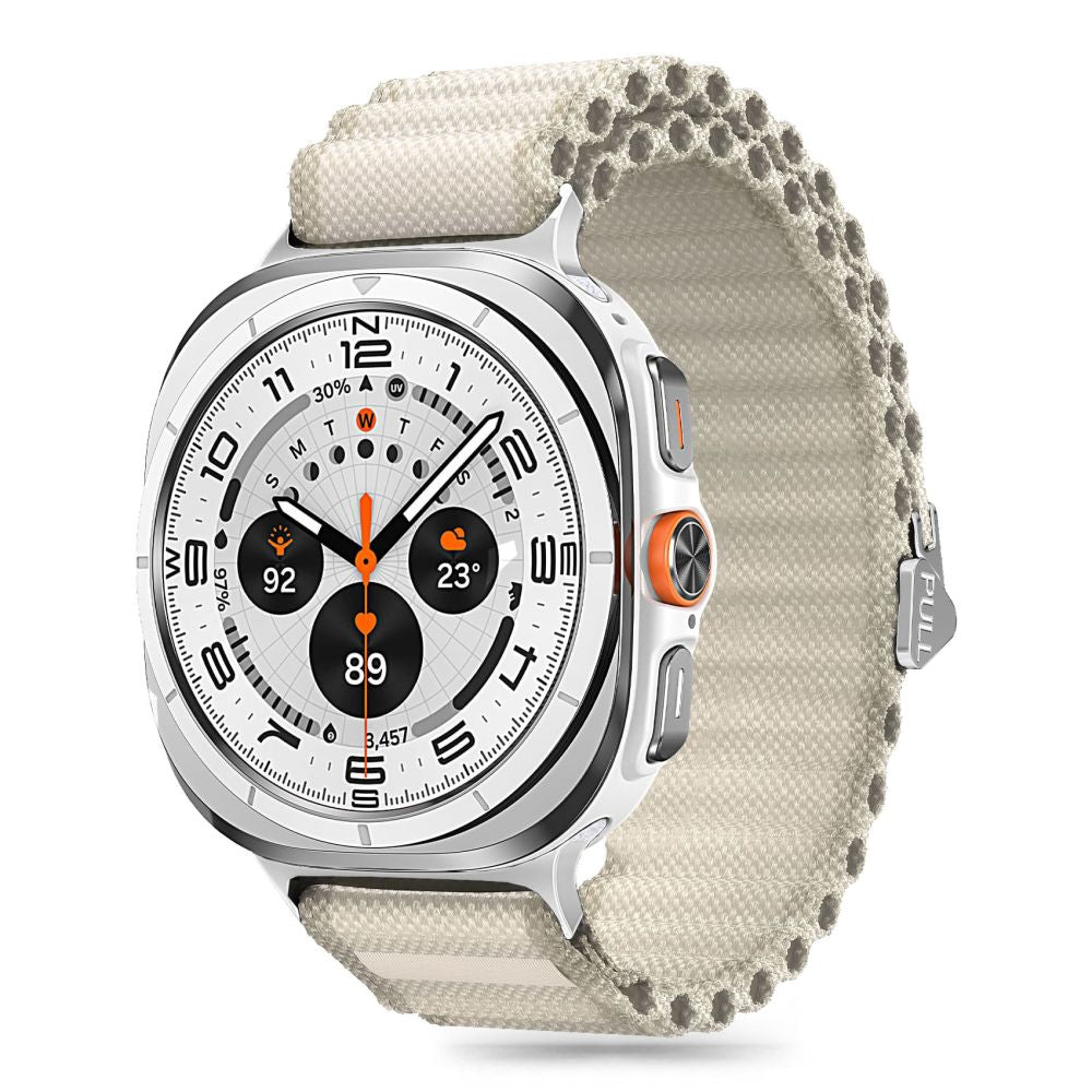 REMENIČ TEHNO-ŠTIT WEAVE PRO SAMSUNG GALAXY WATCH ULTRA (47 MM) BOJA KREDE BILA