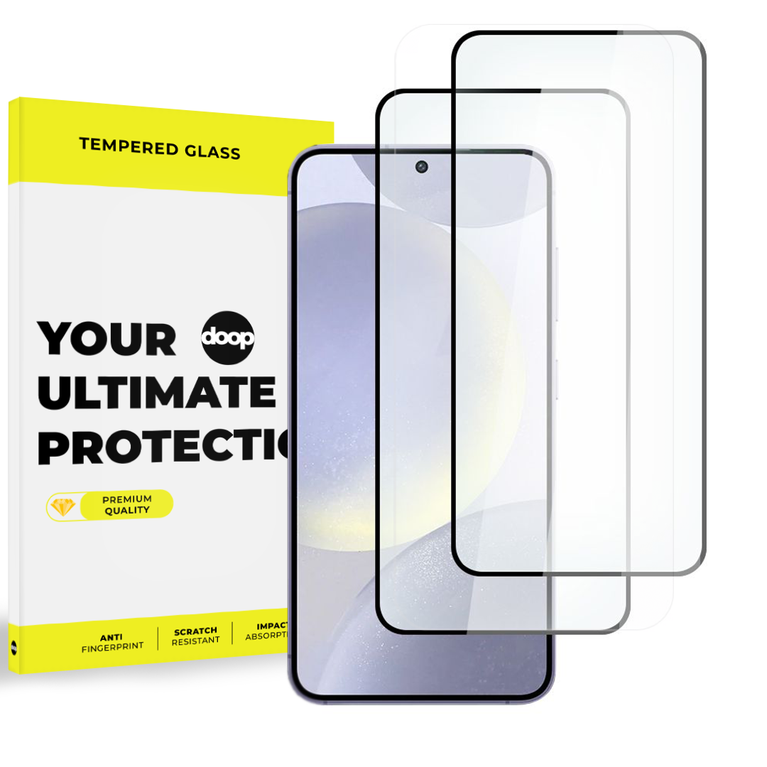 TVRĐENO STAKLO DOOP  2-PACK GALAXY S24 PLUS CRNA