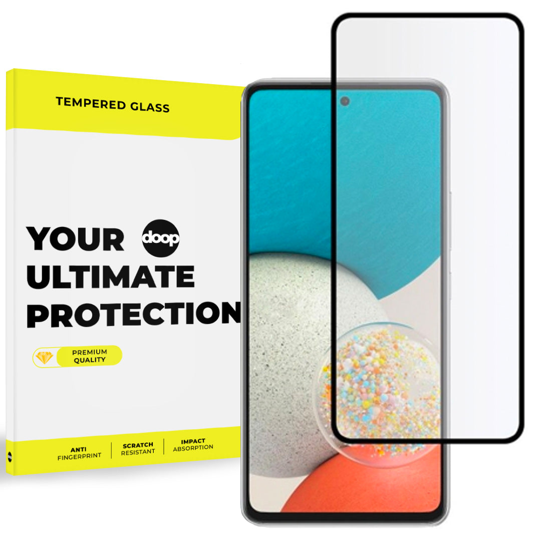 TVRĐENO STAKLO DOOP  GALAXY A53 5G CRNA