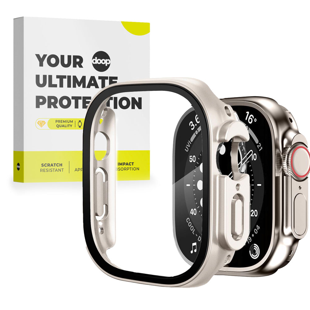 360° OCHRANNÉ PUZDRO NA APPLE WATCH ULTRA 1 / 2 49 MM DOOP DEFENSE 360GUARD TITANIUM